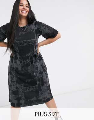 tie waist t shirt dress