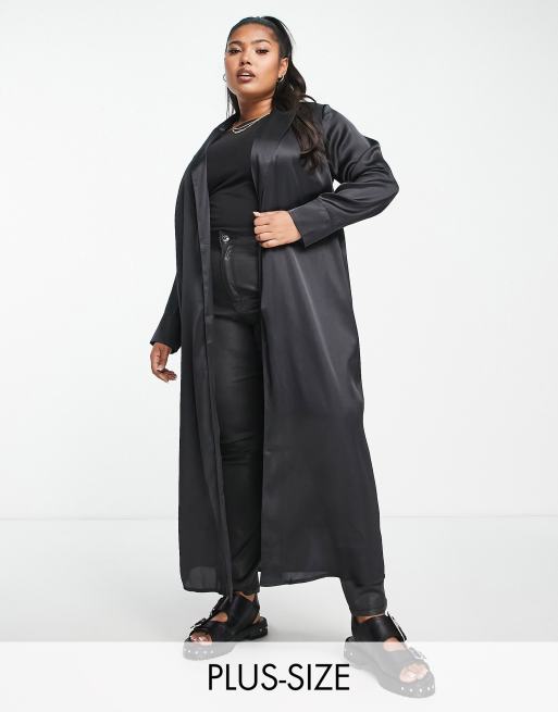 Satin 2025 duster coat