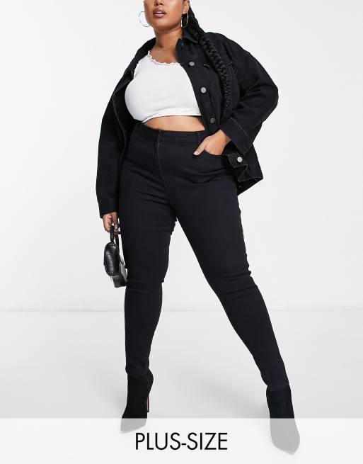 Yours - Skinny jeans in zwart