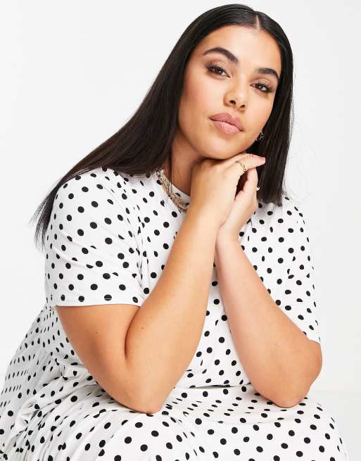 Smock Maxi Dress White main image 1