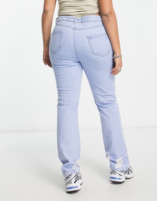 Cotton On stretch bootleg jean in blue