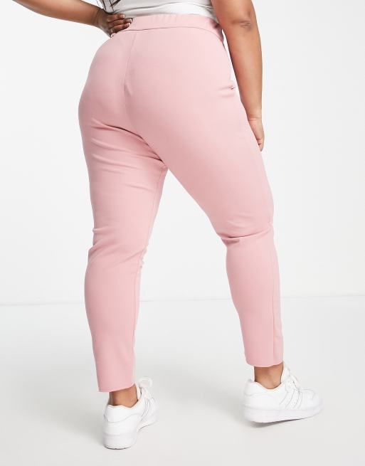 Yours tapered pants in blush pink, 2 of 4