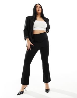 Yours wide pants in black