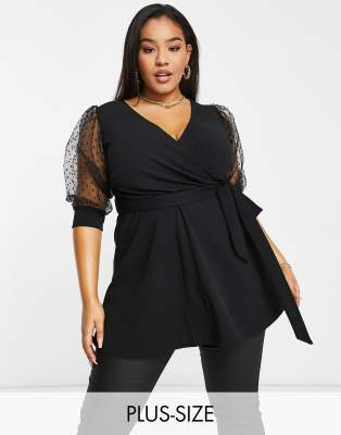 asos plus size blouses