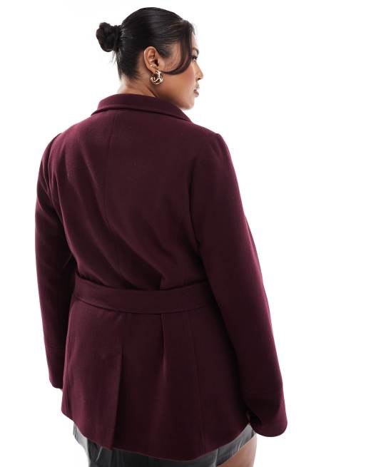 Berry wrap coat shop