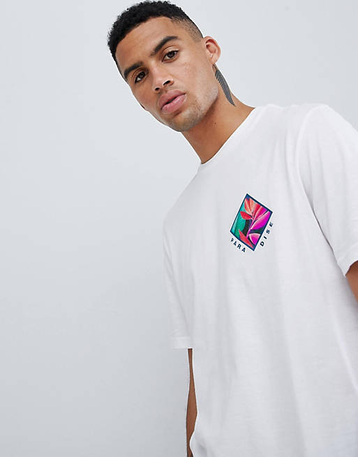 Decision Ape package YOURTURN T-Shirt With Back Print In White | ASOS
