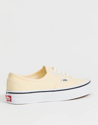 vans color crema hombre