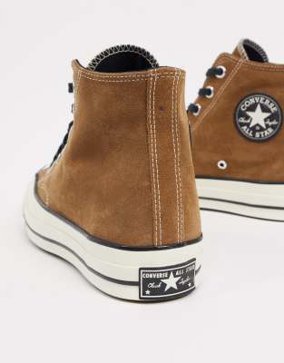 converse marrones altas