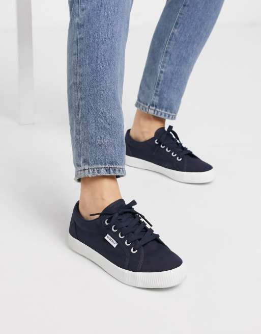 Zapatillas azules clásicas de lona Cotu 1705 de Superga