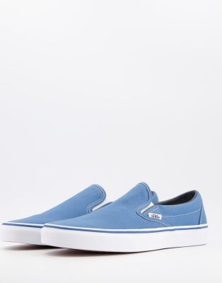 vans azules mujer