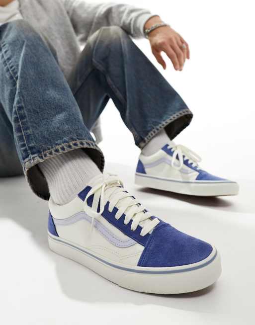 Zapatillas azules y blancas Old Skool de Vans, 5 de 5
