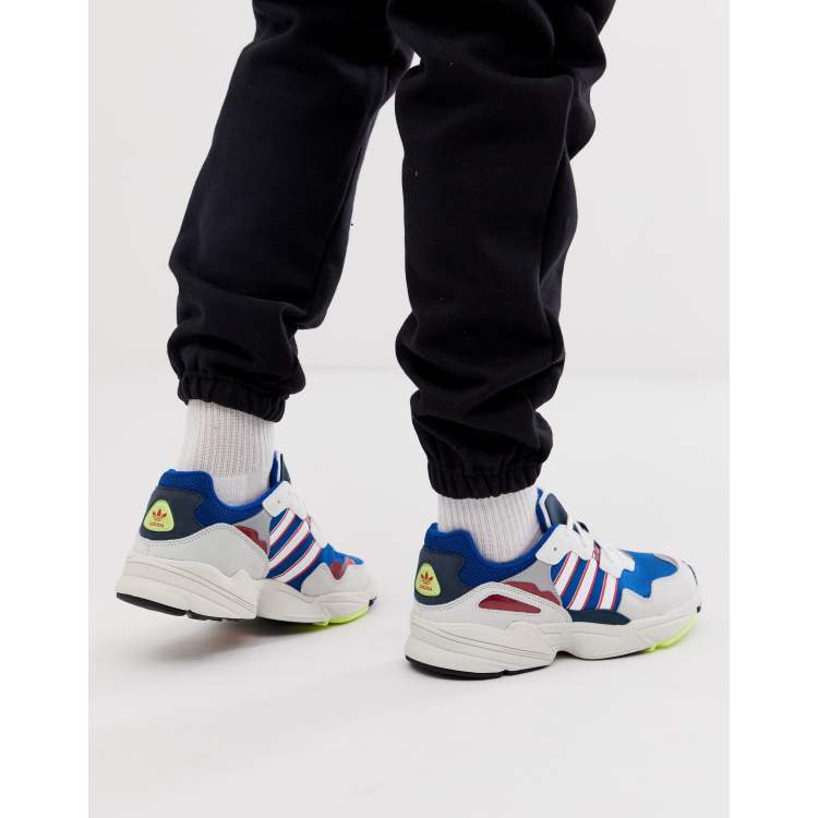 saber Cuyo Generalmente hablando Zapatillas azules yung-96 de adidas Originals | ASOS