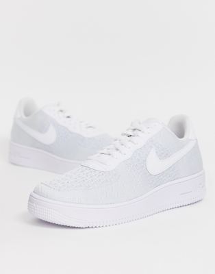 nike air force 1 flyknit blancas