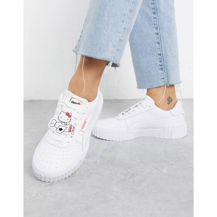 Zapatillas blancas de Puma x Hello Kitty ASOS