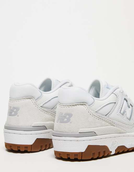Zapatillas blancas con suela de goma 550 de New Balance, 4 de 4