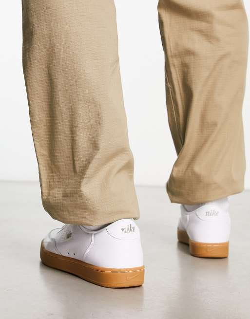 Zapatillas blancas con suela de goma Court Vintage Premium de Nike