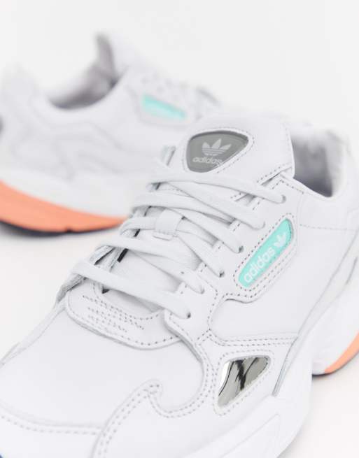 adidas falcon cuero blanco adidas falcon cuero blanco