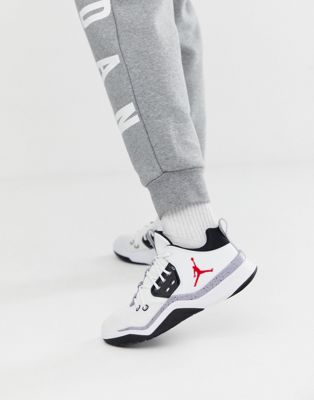 Bailarín Kilómetros Faial Zapatillas blancas DNA de Nike Jordan | ASOS