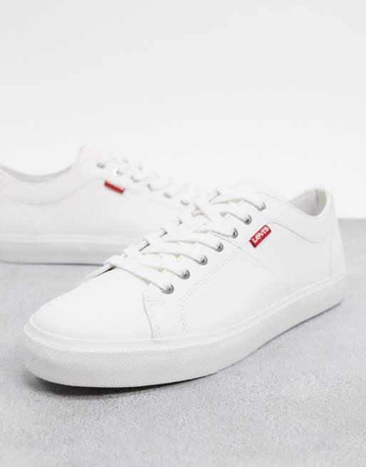 Zapatillas discount levis blancas