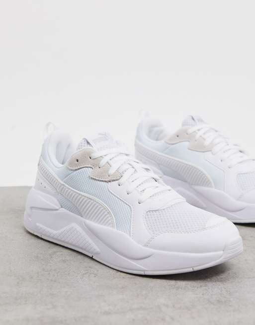 zapatillas puma charol blancas