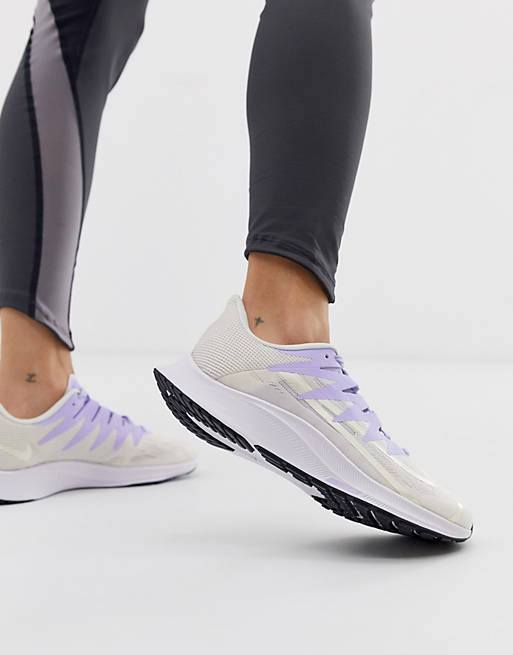 preposición Jarra Microbio Zapatillas blancas Zoom Rival Fly de Nike Running | ASOS