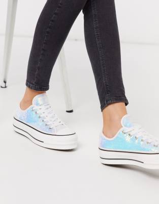 Converse plateadas ulanka hot sale