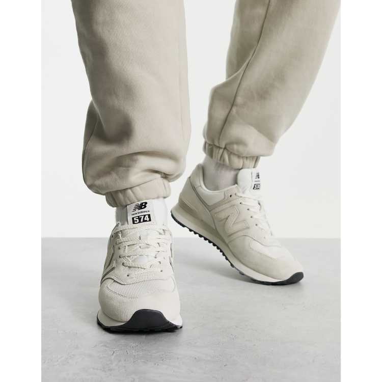 Zapatillas color hueso 574 de New Balance ASOS