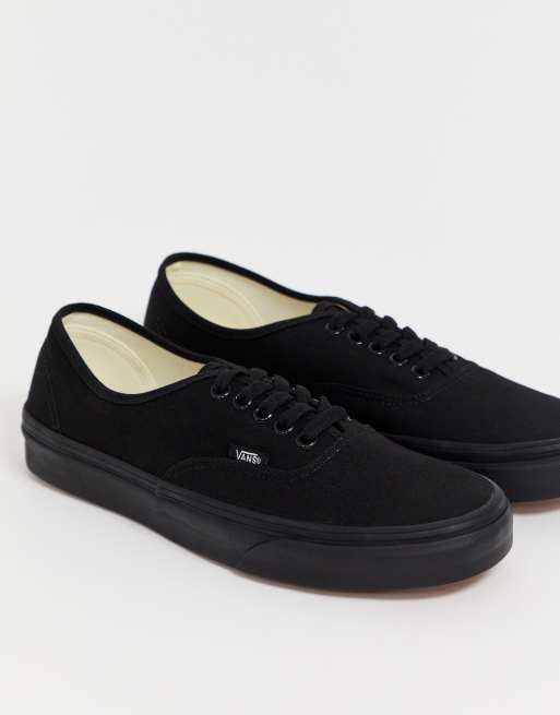 Zapatillas con diseño negro triple de Vans Authentic, 4 de 4