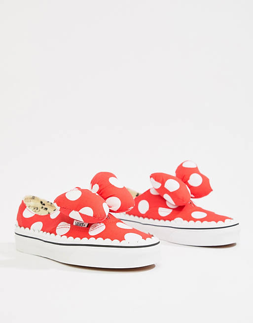 Zapatillas con lunares rojos Gore de Vans Disney |