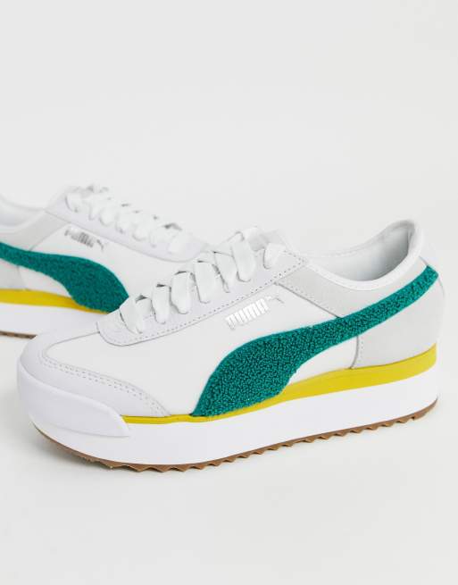 Puma plataforma verde clearance