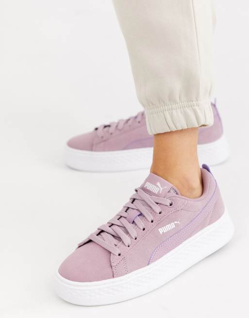 Zapatillas con plataforma Smash de Puma