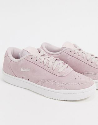 Zapatillas de ante en rosa claro Court Vintage de Nike | ASOS