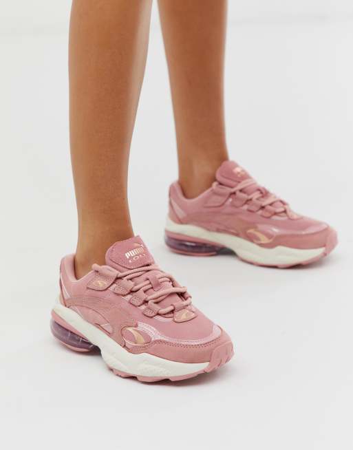 sostén Milímetro todo lo mejor Zapatillas de charol en rosa pop Cell Venom de Puma | ASOS