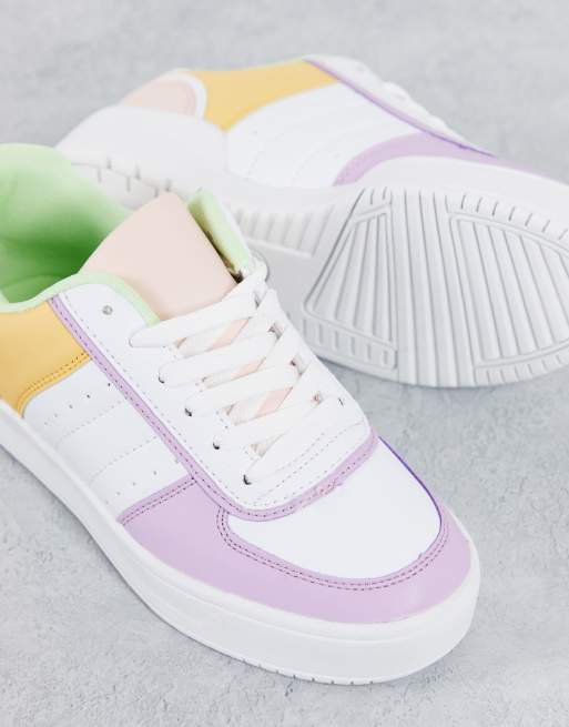 Zapatillas color outlet pastel