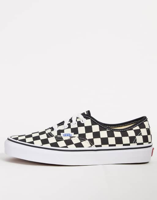 Vans cuadros best sale blanco y negro