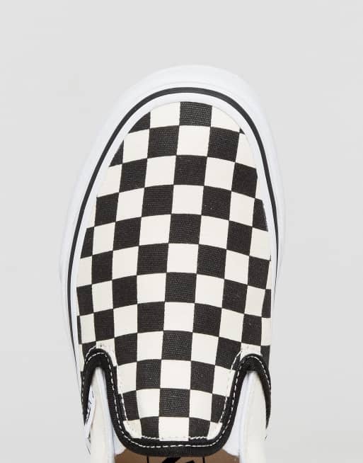 Vans negros sin discount agujetas