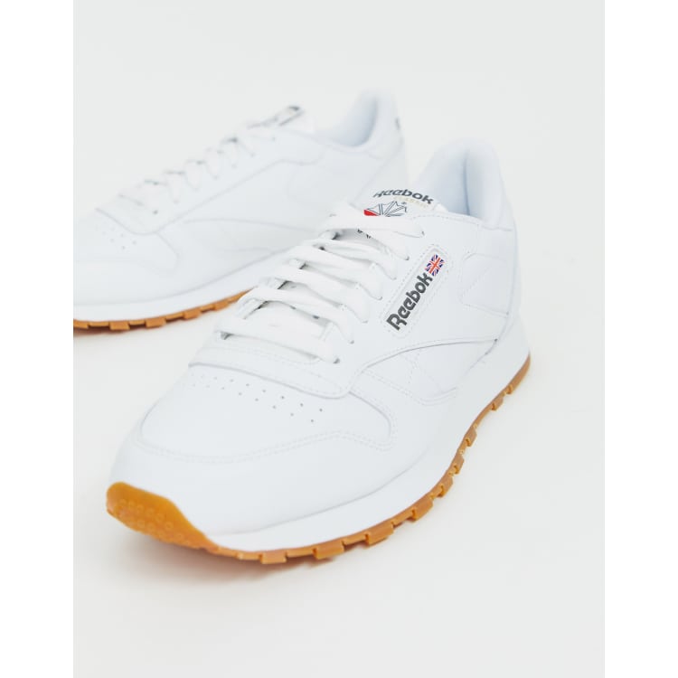 cuero clásicas blancas de Reebok | ASOS