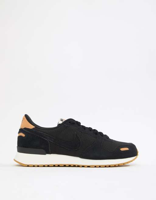 Zapatillas de cuero negro Air Vortex de Nike | ASOS