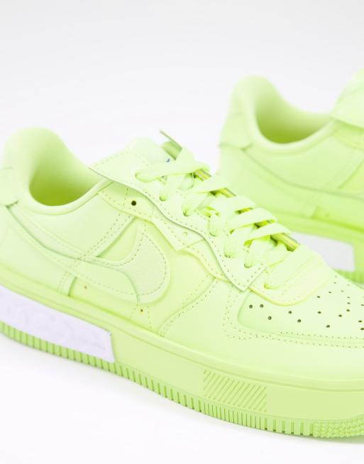 Zapatillas de deporte amarillas Air Force 1 Fontanka de Nike ASOS