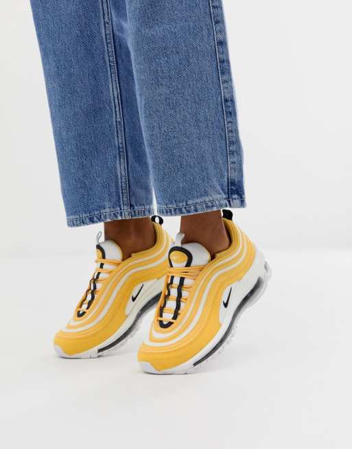 Air max 97 amarillos best sale con blanco