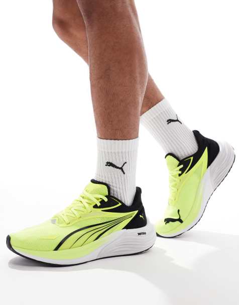 Zapatillas de deporte amarillas Electrify Nitro 4 de PUMA - view 1