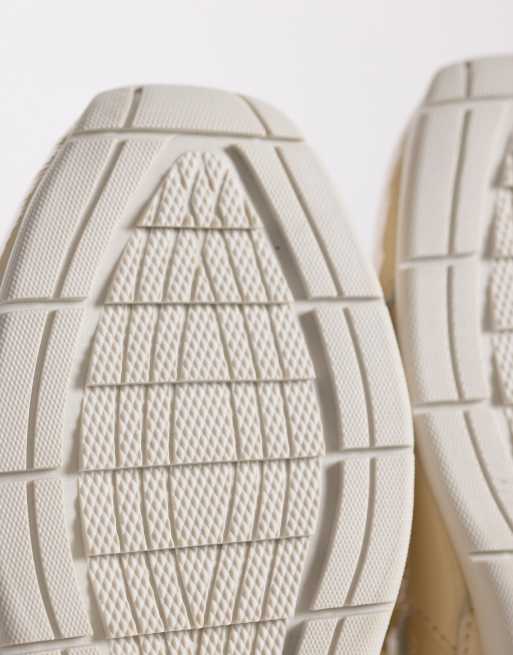 Zapatillas de deporte amarillo crema de charol Myr-AA de Bronx, 5 de 5