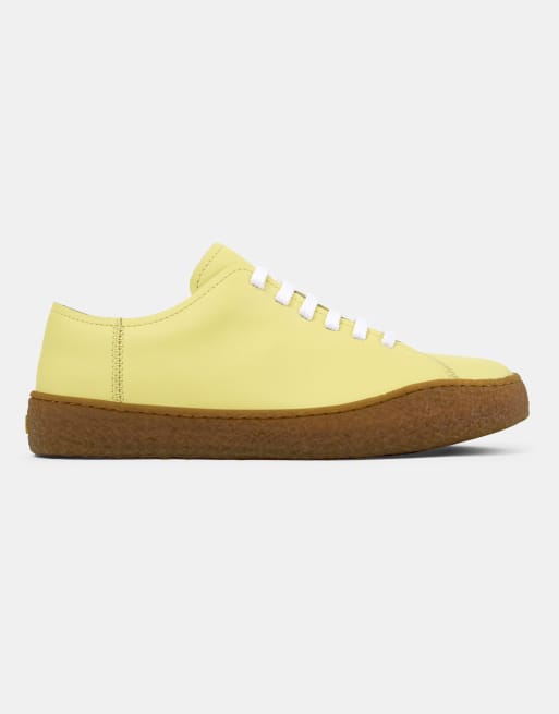 Zapatillas de deporte amarillo luminoso Peu Terreno de Camper