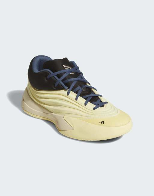 Zapatillas de deporte amarillo tenue y negras Dame X de adidas Performance