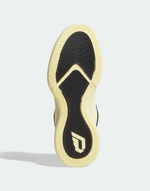 Zapatillas de deporte amarillo tenue y negras Dame X de adidas Performance, 2 de 4