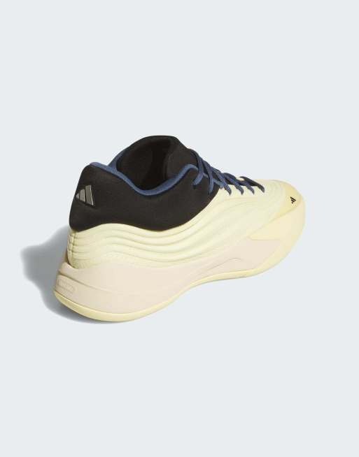 Zapatillas de deporte amarillo tenue y negras Dame X de adidas Performance, 4 de 4