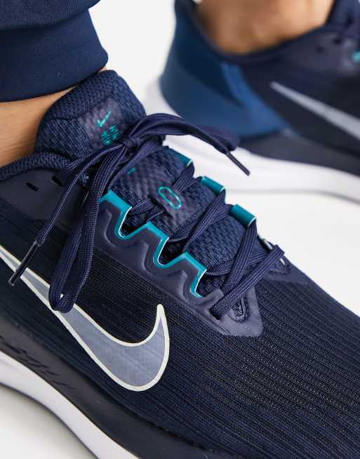 Zapatillas de deporte azul cerceta Air Winflo 9 de Nike Running, 3 de 4