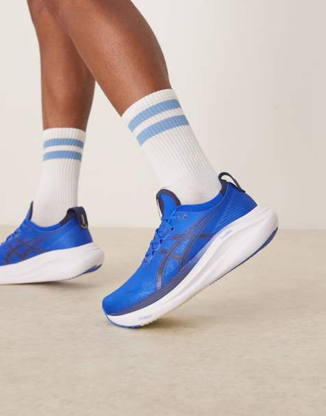 Zapatillas de deporte azul cerceta y verde sajón para correr Gel-Nimbus 27 de Asics - view 1