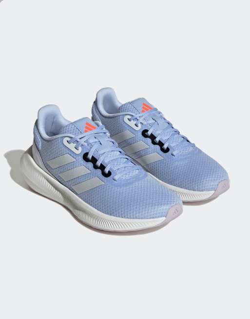Zapatillas de deporte azul cielo Falcon 3.0 de adidas Running, 3 de 4