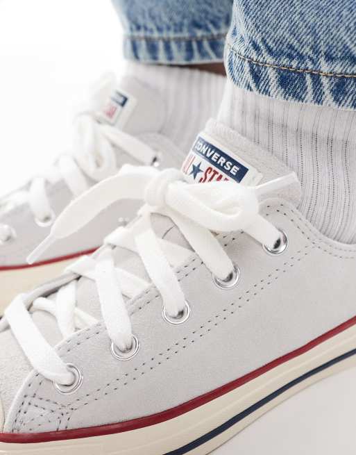 Zapatillas de deporte azul claro con ribete Chuck Taylor All Star Ox de Converse, 2 de 5